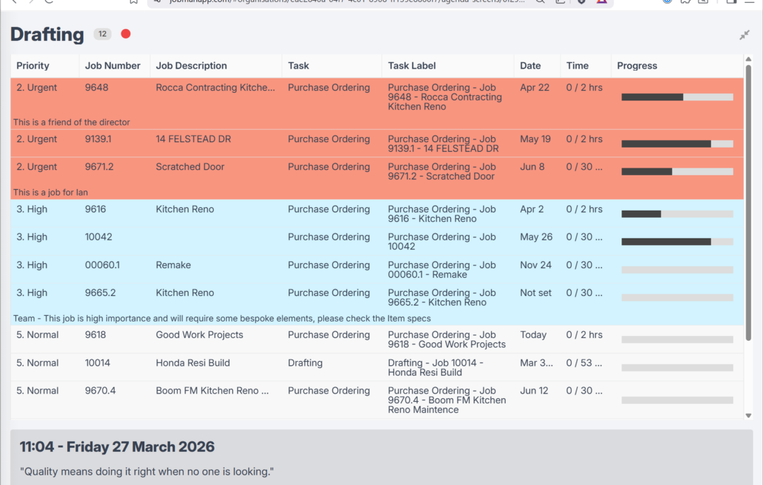 Agena Screen Agena Screen